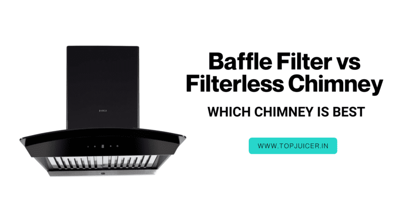 Baffle filter vs Filterless chimney